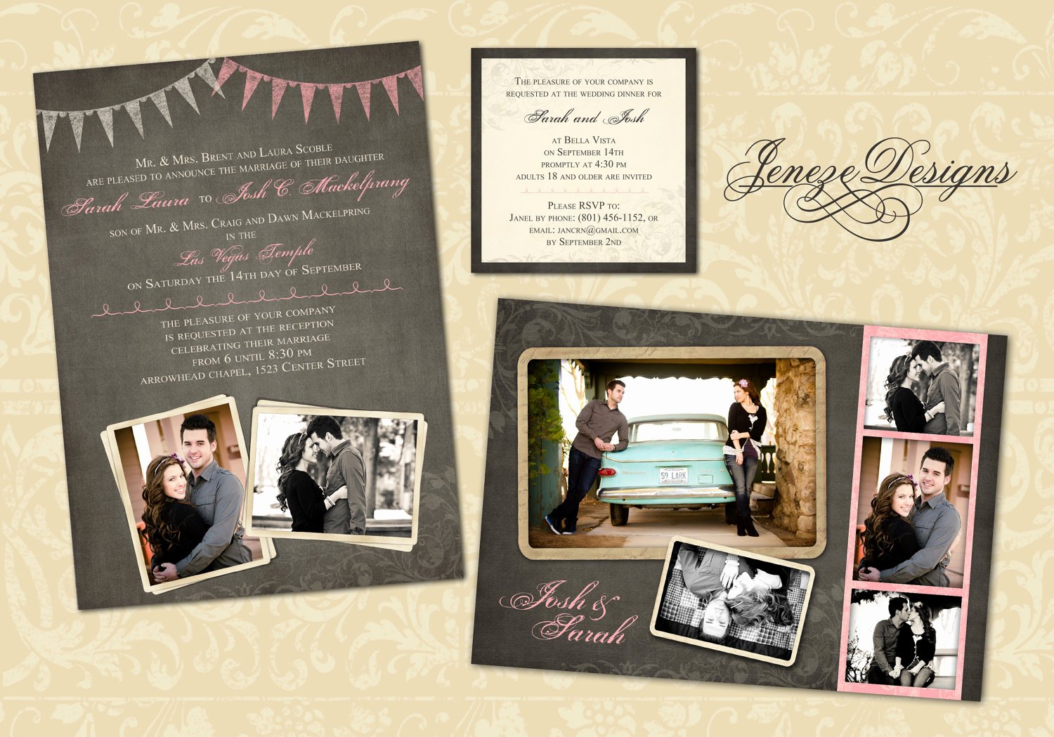 Wedding Invitations Photoshop Template Beautiful Wedding Invitation Template Graphers and Shop