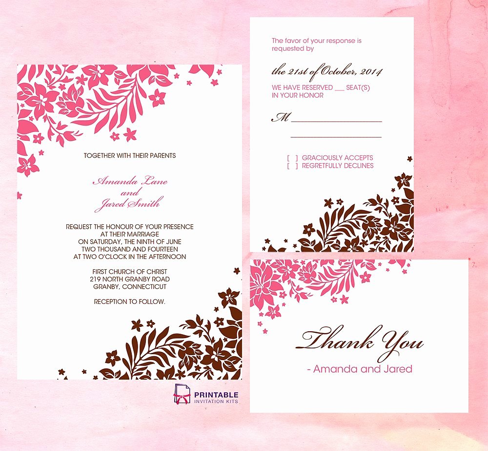 Wedding Invitations Template Free Awesome Wedding Invitation Free Wedding Invitation Templates