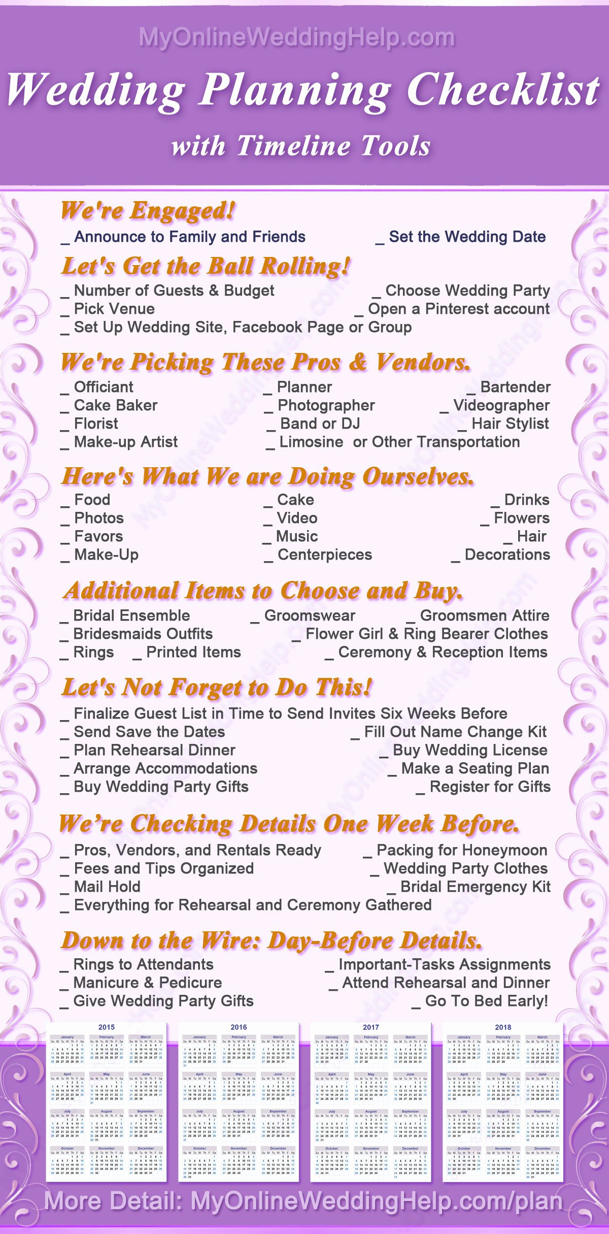 Wedding Plan Checklist Template Inspirational Free Wedding Plan Checklist with Monthly and Yearly