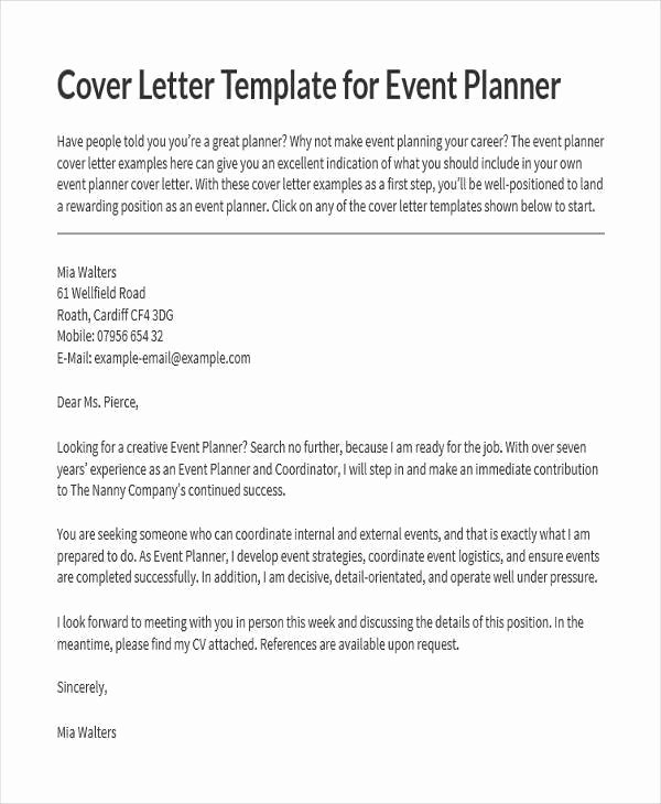 Wedding Planner Proposal Template Luxury 18 event Proposal Letters Samples &amp; Templates Pdf Doc