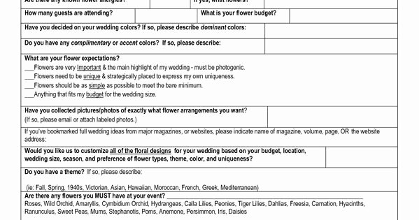 Wedding Planner Proposal Template New Wedding Planner Proposal Template