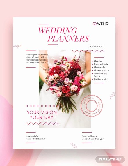 Wedding Planner Template Word Unique 43 Wedding Templates Word