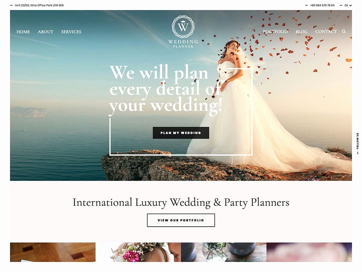 Wedding Planner Website Template Beautiful 35 Best Wedding Wordpress themes 2018 athemes