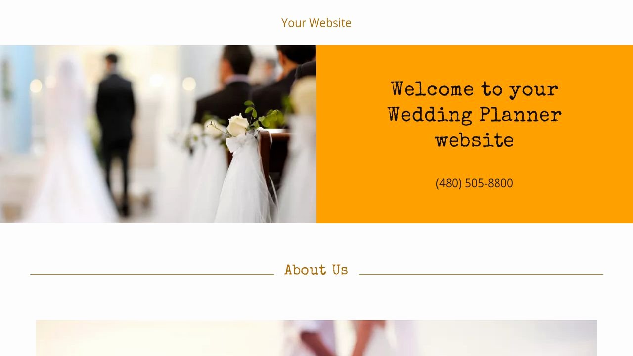 Wedding Planner Website Template Fresh Wedding Planner Website Templates