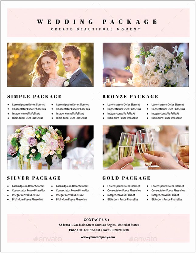 Wedding Planner Website Template Unique 22 Awesome Wedding Planner Flyer Template &amp; Designs Psd