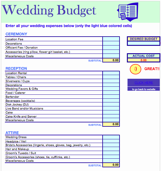 Wedding Planning Budget Template Lovely 14 Useful Wedding Bud Planners