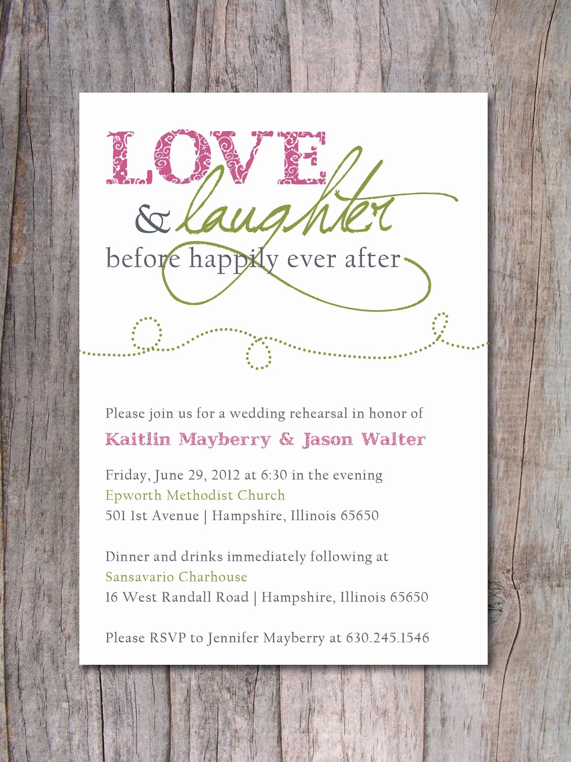 Wedding Rehearsal Dinner Invitation Template Luxury Rehearsal Dinner Invitation Happily Ever after by Pinch Spice