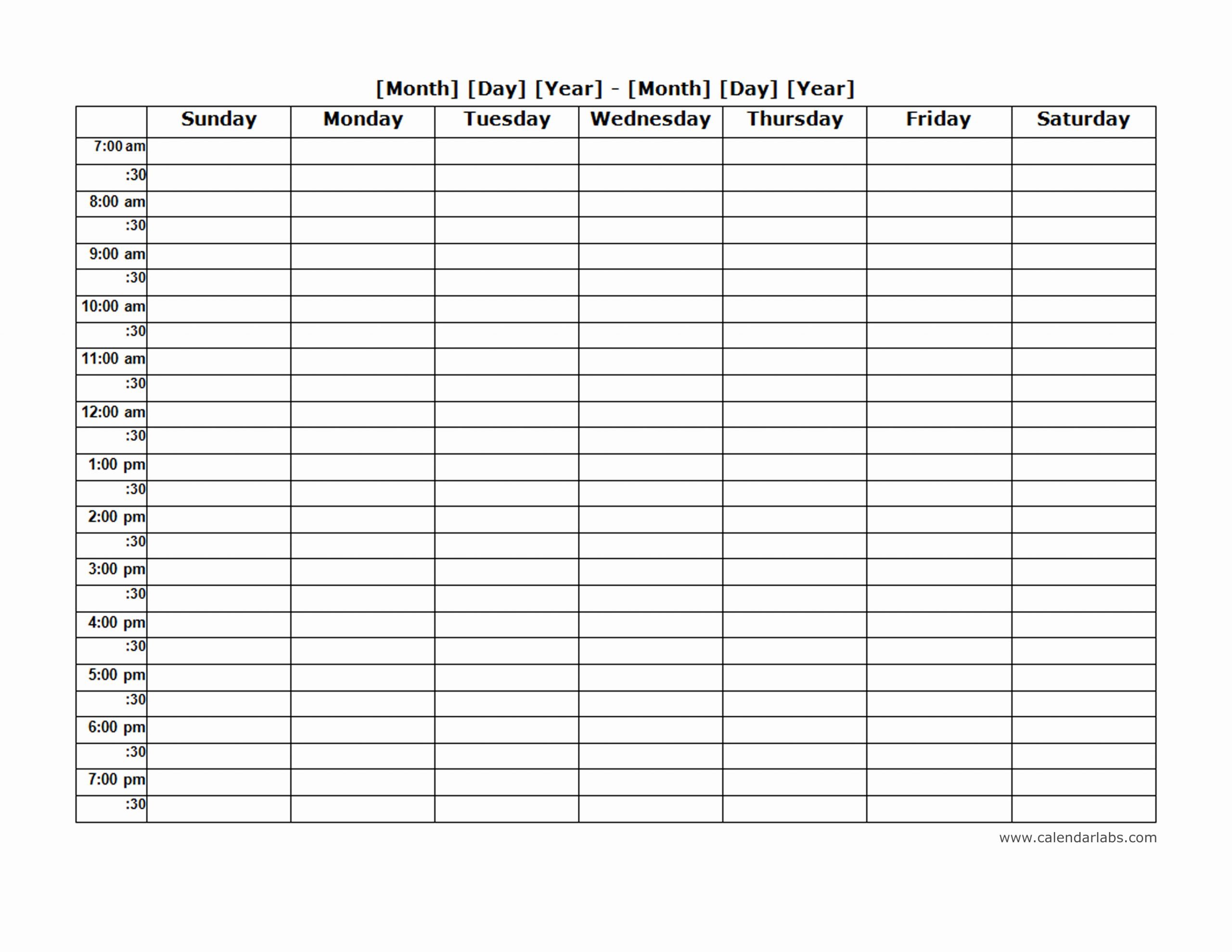 Week Day Schedule Template Elegant Evaluate Your Mitments ☁ Day 20