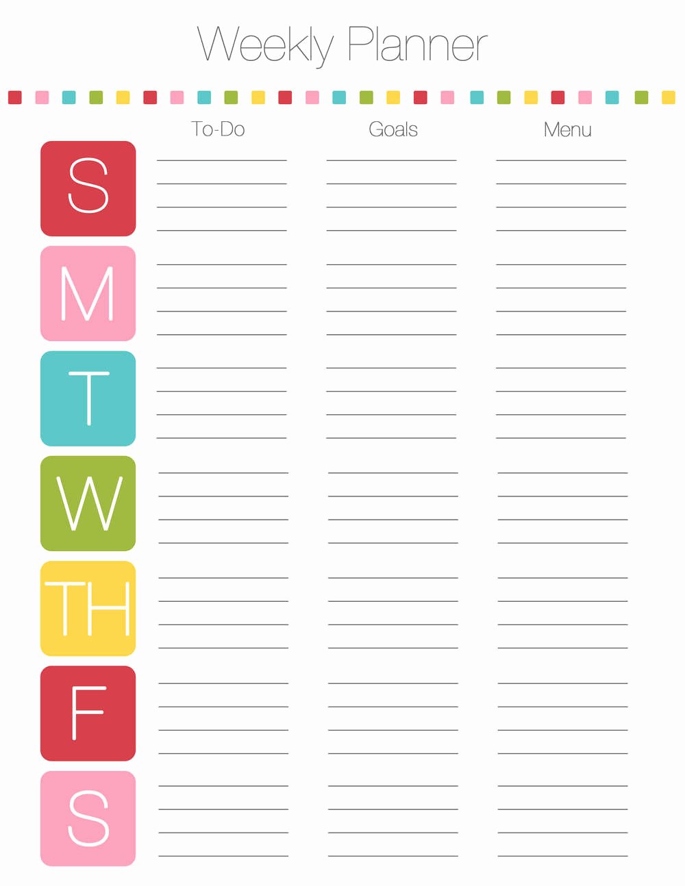 Week Day Schedule Template Elegant Newsletter Free Printables I Heart Nap Time