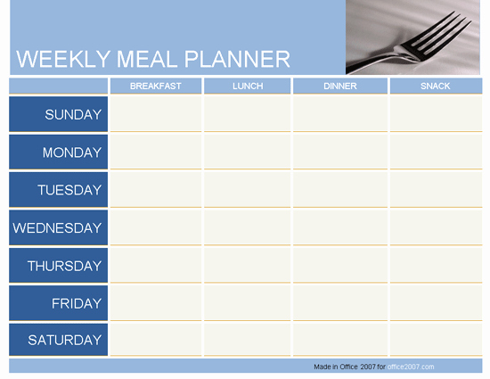 Weekly Food Planner Template Elegant My Weekly Low Carb Menu Marisa S Kitchen Talk