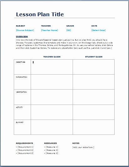 Weekly Lesson Plan Template Doc Lovely Teacher Daily Lesson Planner Template