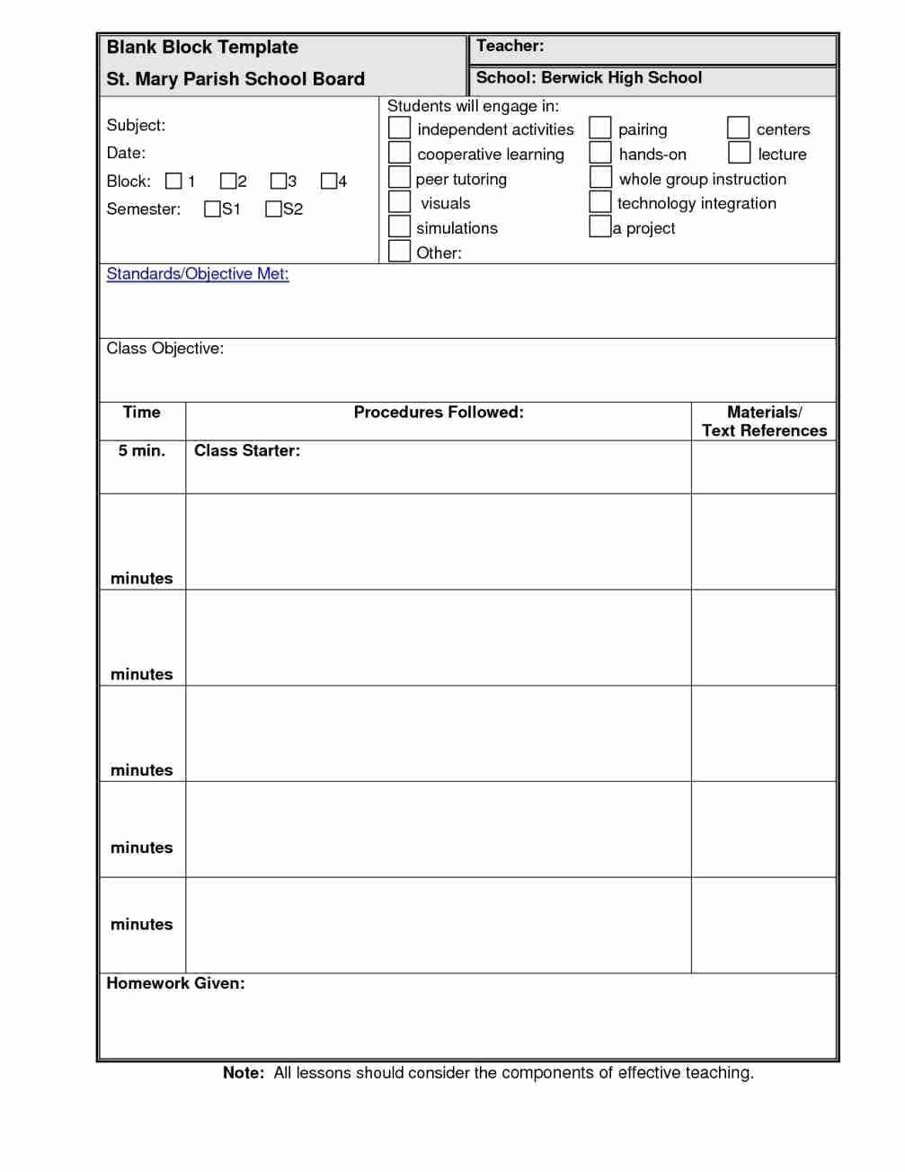 Weekly Lesson Plan Template Doc Unique Pin by Joanna Keysa On Free Tamplate