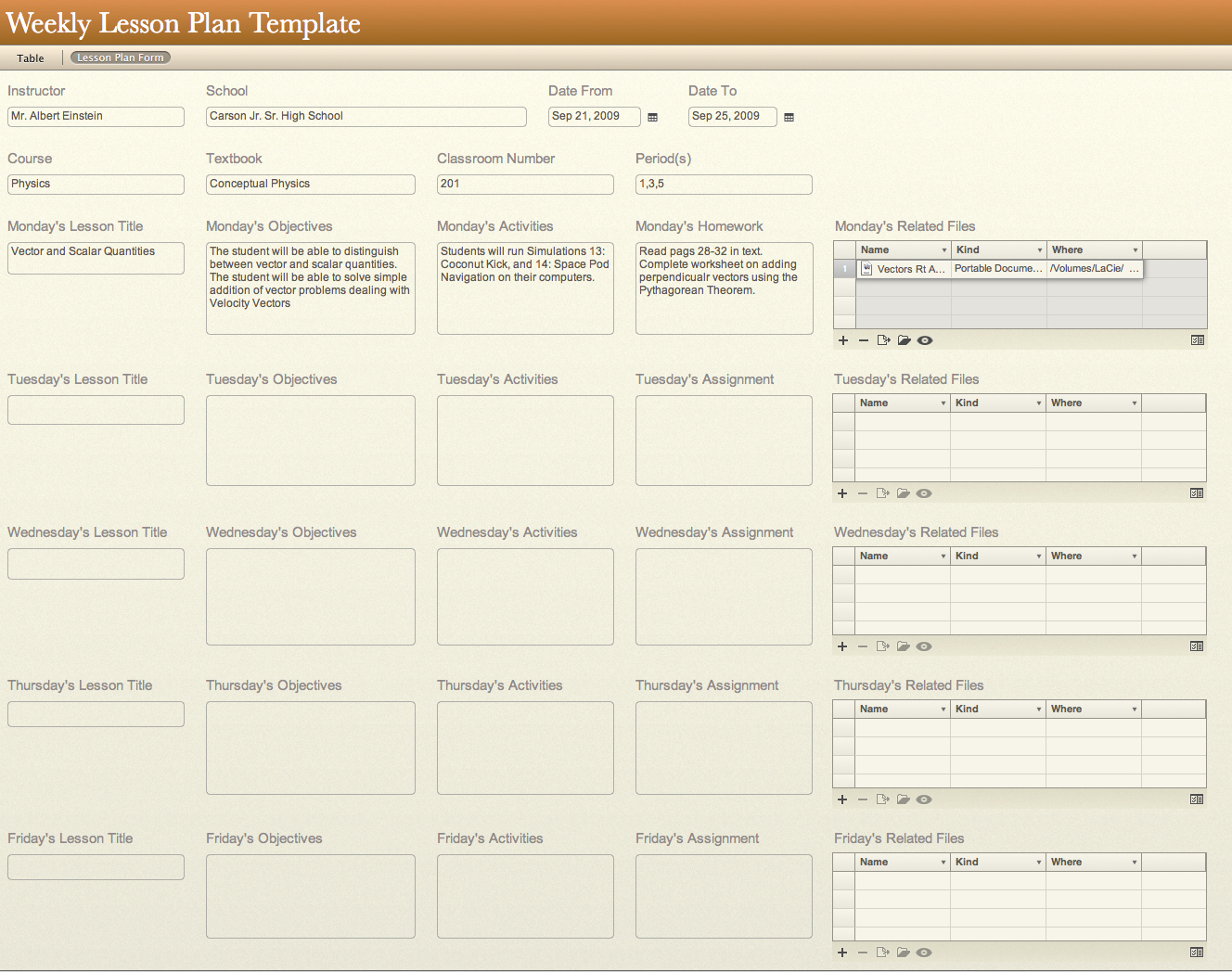 Weekly Lesson Planning Template New All Templates Weekly Lesson Plan Template