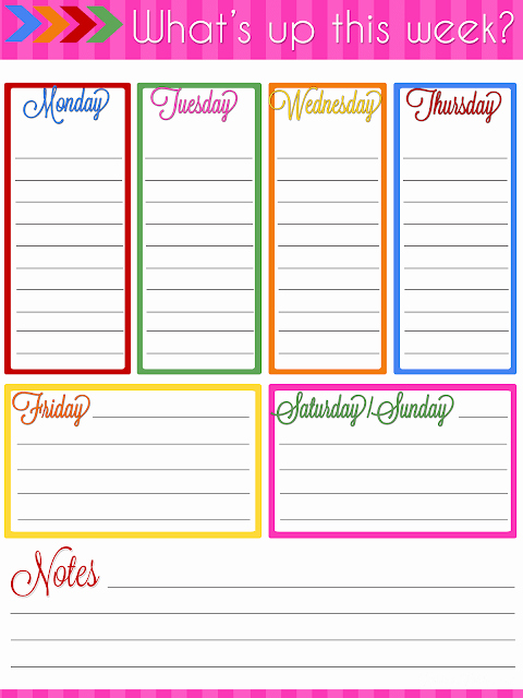 Weekly Monthly Planner Template Unique Ultimate Planner Notebook Add Weekly Planner Printable