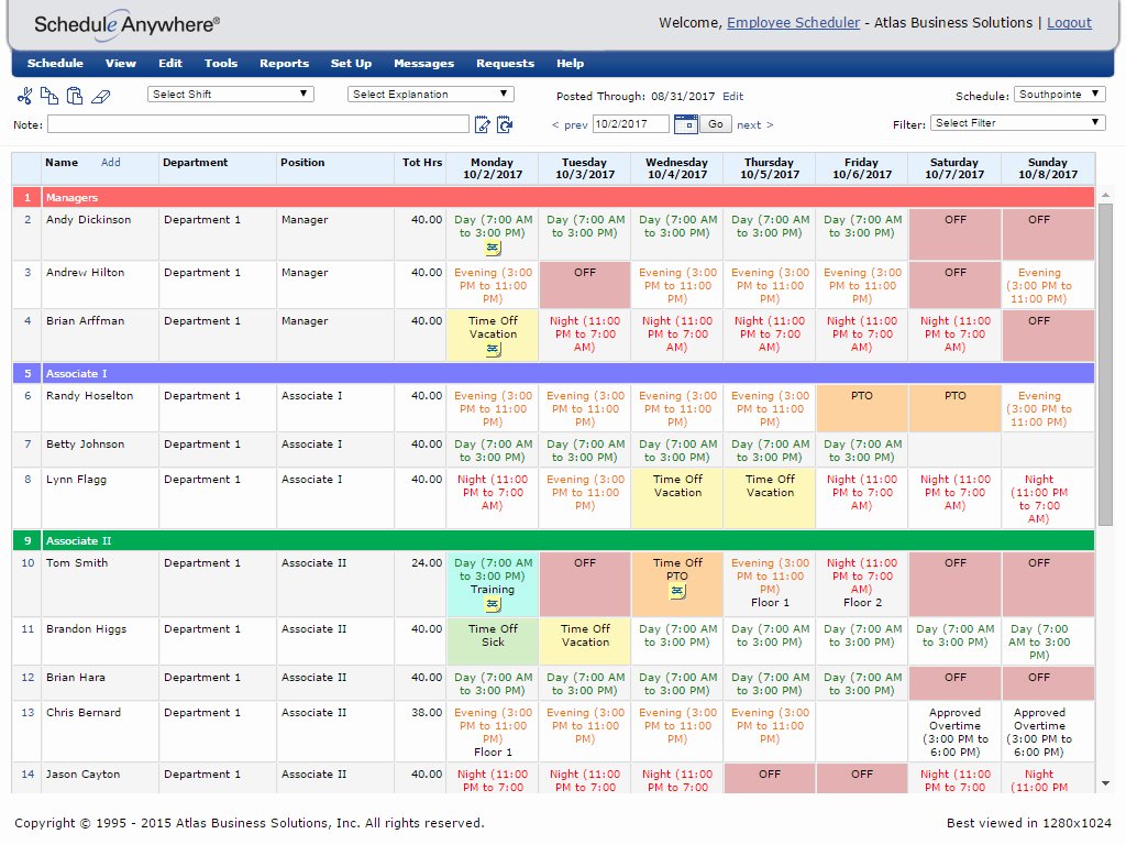 Weekly Staffing Schedule Template Unique Monthly Employee Schedule Template Excel – Printable