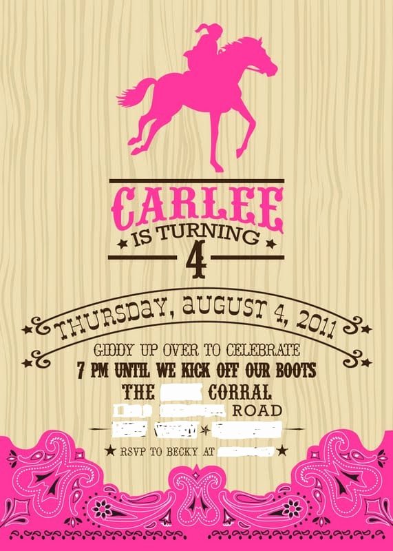 Western Party Invitation Template Awesome Western Invitation Template Free