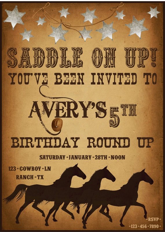 Western Party Invitation Template Elegant 165 Best Images About Country Western theme Party On