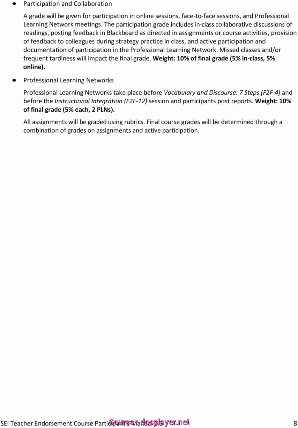 sei teacher endorsement course lesson plan template 8037