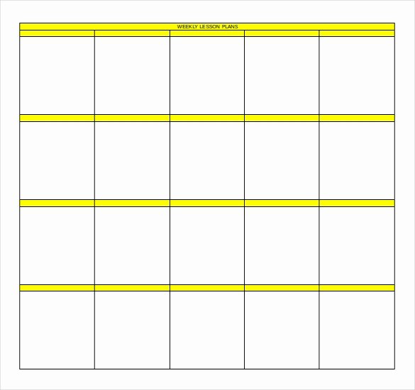 Word Lesson Plan Template Beautiful 18 Microsoft Word Lesson Plan Templates