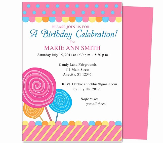 Word Party Invitation Template Elegant Pin by Paulene Carla On Party Invitations