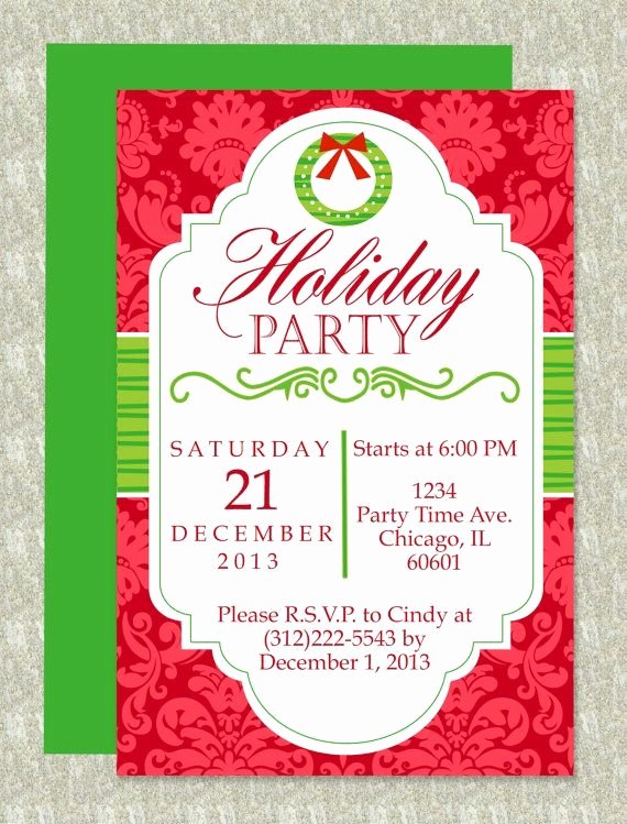 Word Party Invitation Template New Inspiring Free Elegant Holiday Invitation Templates