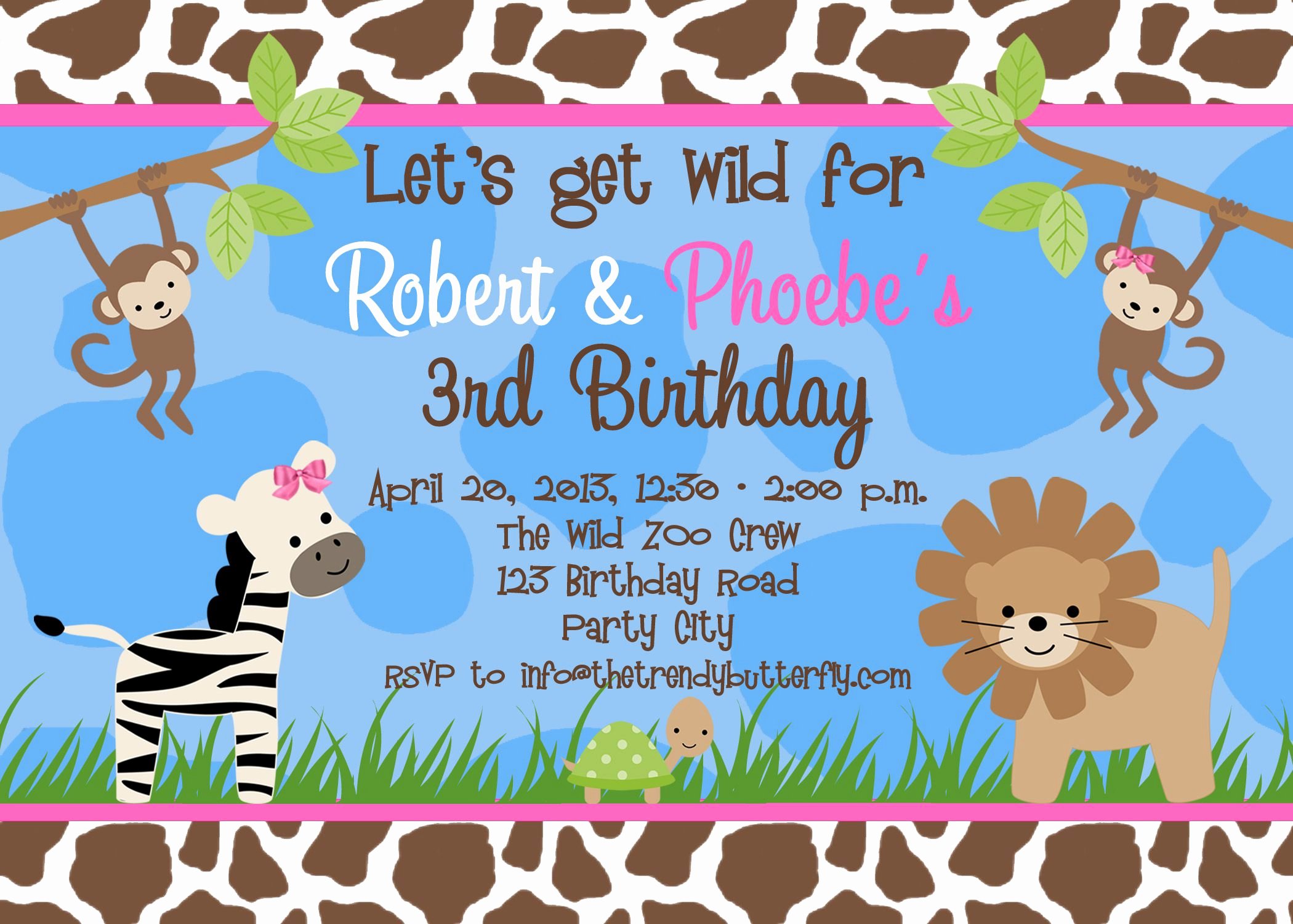 Word Party Invite Template Awesome Birthday Party Invitation Template Birthday Party