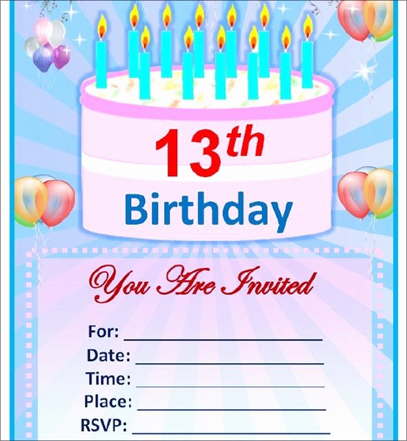 Word Template for Invitations Elegant Sample Birthday Invitation Template 40 Documents In Pdf