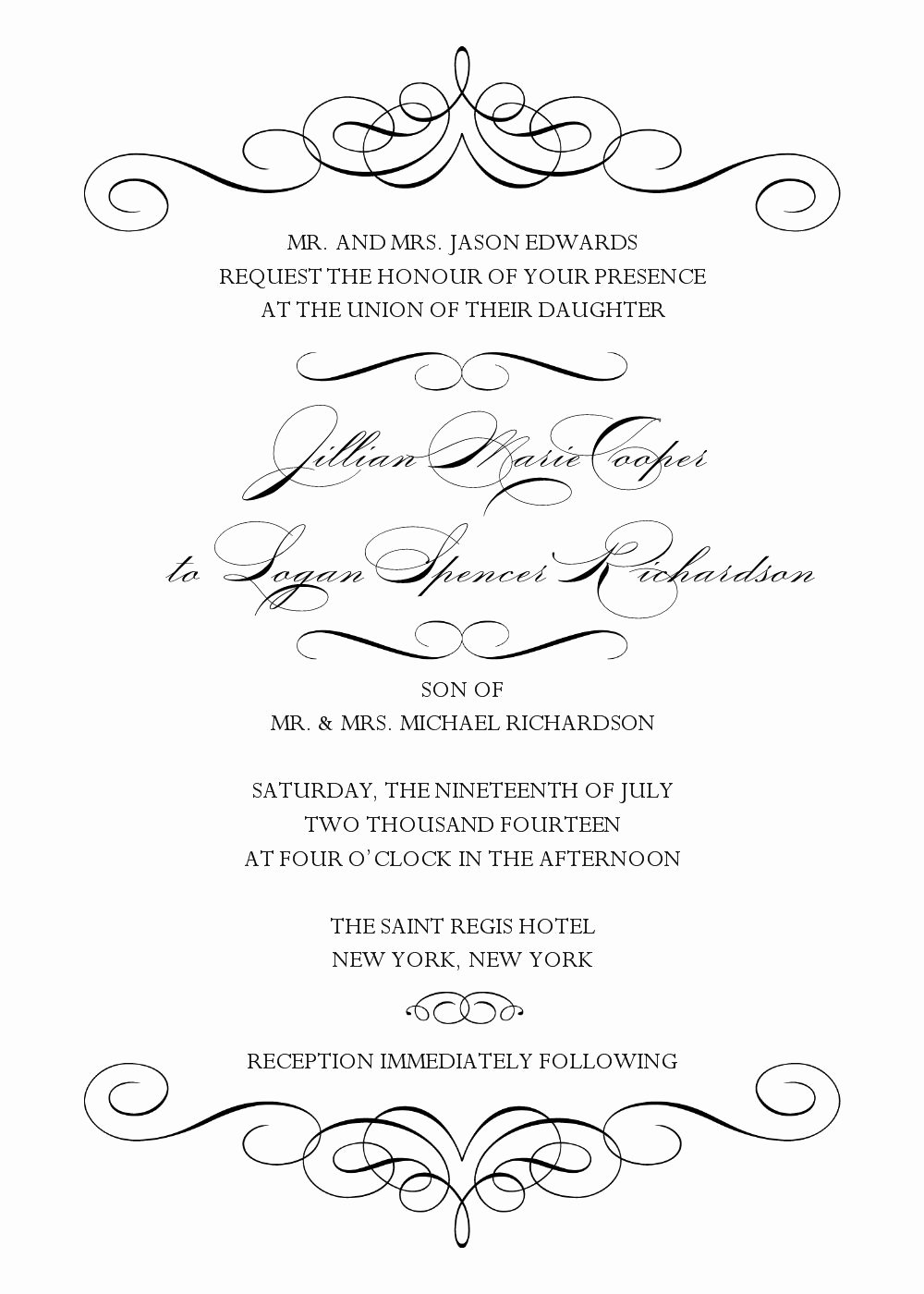 Word Wedding Invitation Template Best Of Wedding Invitation Wedding Invitation Templates Word