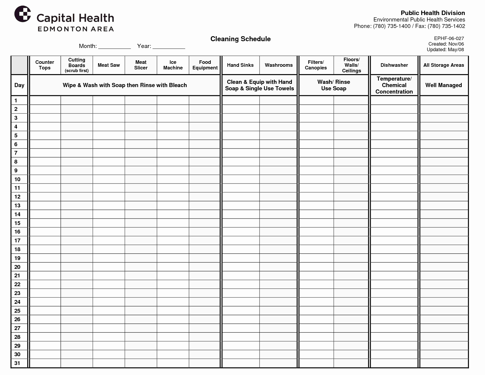 Work Cleaning Schedule Template Luxury 11 Best Of Estimate Worksheet Template Project