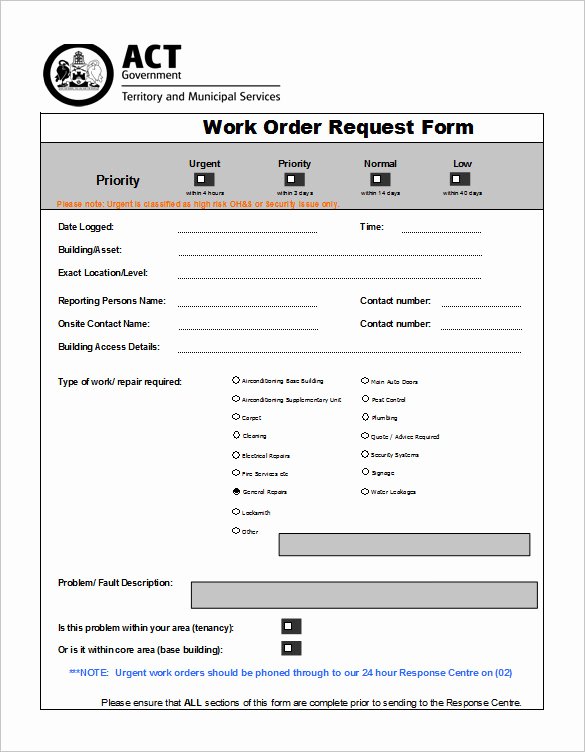 Work Request form Template Beautiful order form Template – 27 Free Word Excel Pdf Documents