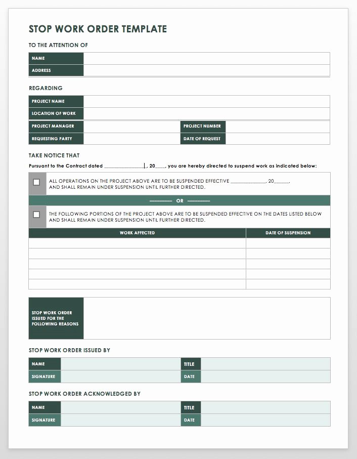 Work Request form Template Inspirational 15 Free Work order Templates