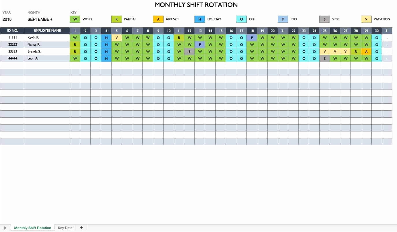 Work Schedule Template Word Awesome Free Work Schedule Templates for Word and Excel Smartsheet