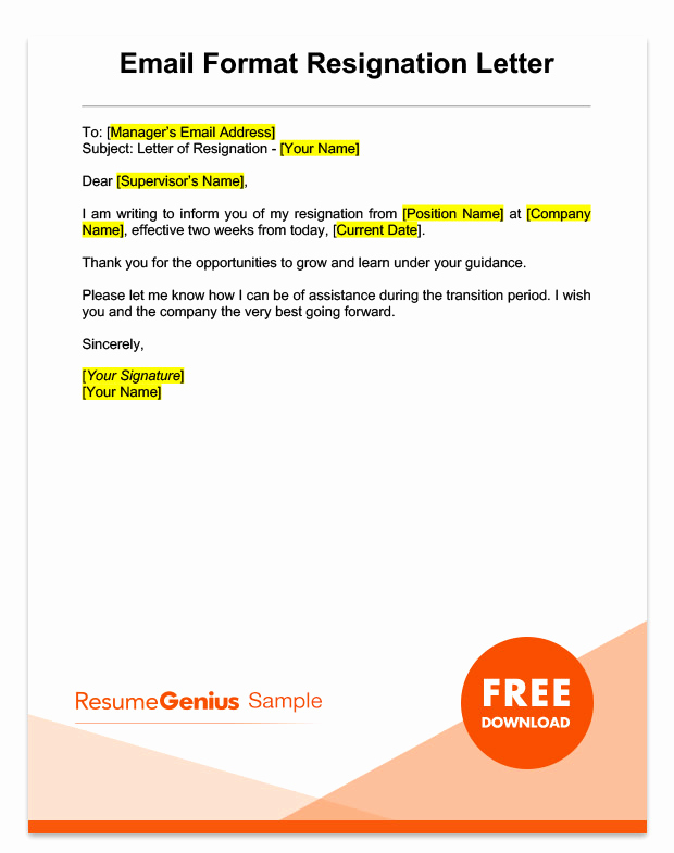 2 Weeks Notice Email Template New Pay Less Notice Letter Template Tutore