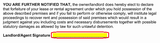 60 Day Eviction Notice Template Awesome 60 Day Eviction Notice Template