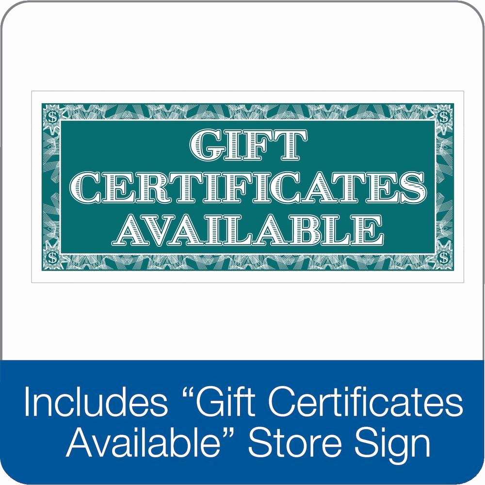 Adams Gift Certificate Template Awesome Adams Gift Certificate 2 Part Carbonless 25 Numbered