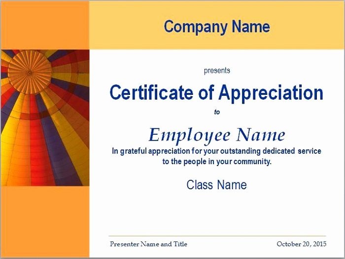 Appreciation Certificate Template Free Best Of 31 Free Certificate Of Appreciation Templates and Letters