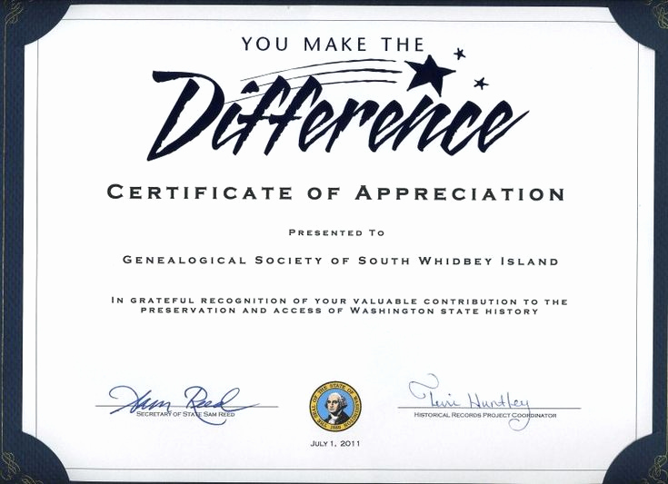 Appreciation Certificate Template Free Best Of Thank You Certificates for Volunteers