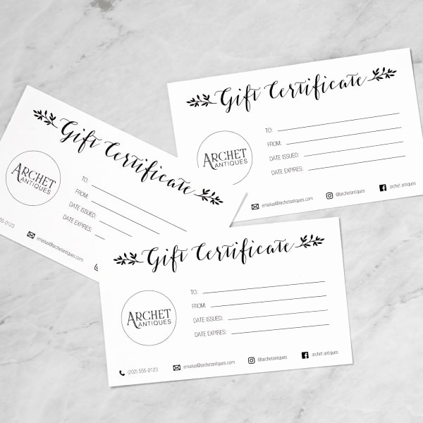 Avery Gift Certificate Template Awesome How to Create A Great Customer Experience with Gift