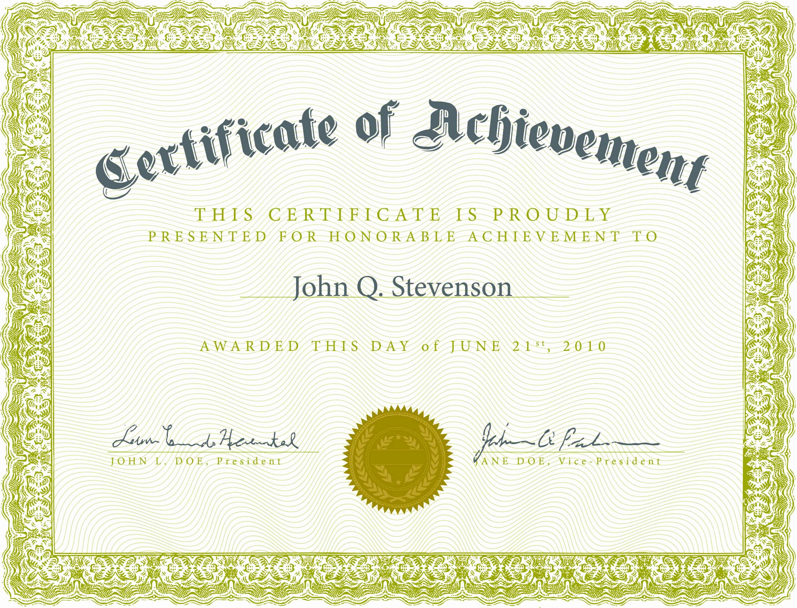 Award Certificate Template Free Download Beautiful New Blank Certificate Printable