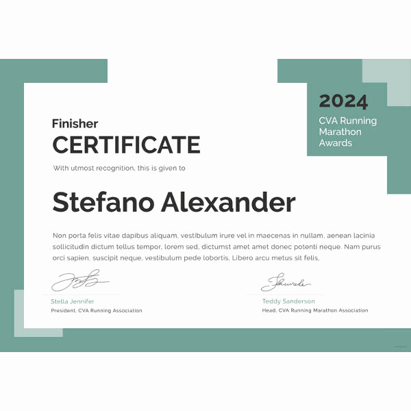 Award Certificate Template Free Download Luxury Award Certificate Template 39 Word Pdf Psd format