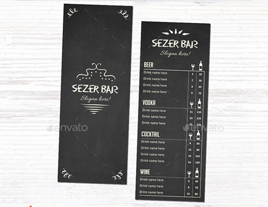 Bar Menu Template Free Beautiful 35 Bar Menu Templates Psd Eps Docs Pages