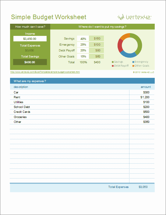 Basic Household Budget Template Best Of Free Excel Bud Template Collection for Business and