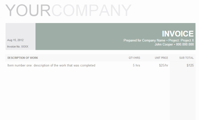 Basic Invoice Template Google Docs Awesome How Google Docs Can Help You E Across as A Professional