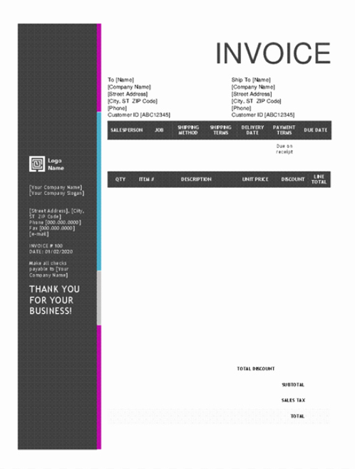 Basic Invoice Template Google Docs New 15 Free Google Docs Invoice Templates