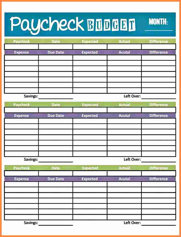Bi Monthly Budget Template Awesome 3 Bi Monthly Bud Spreadsheet