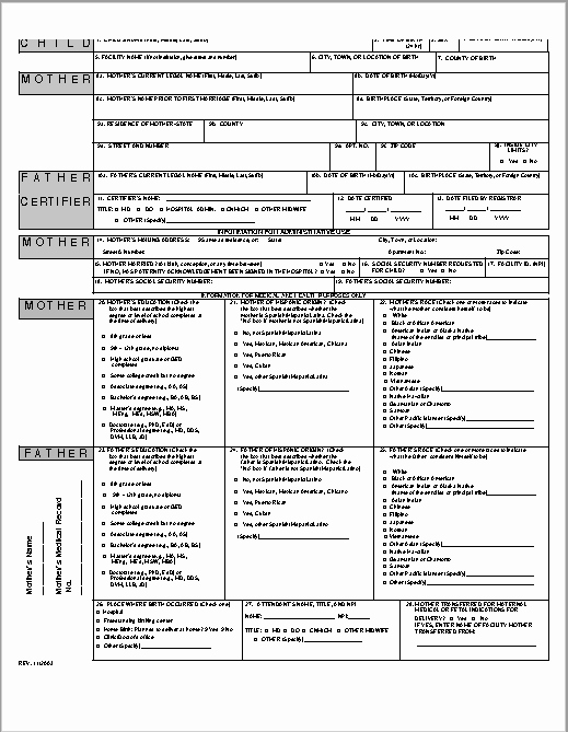 Birth Certificate Template Doc Lovely 14 Free Birth Certificate Templates In Ms Word &amp; Pdf