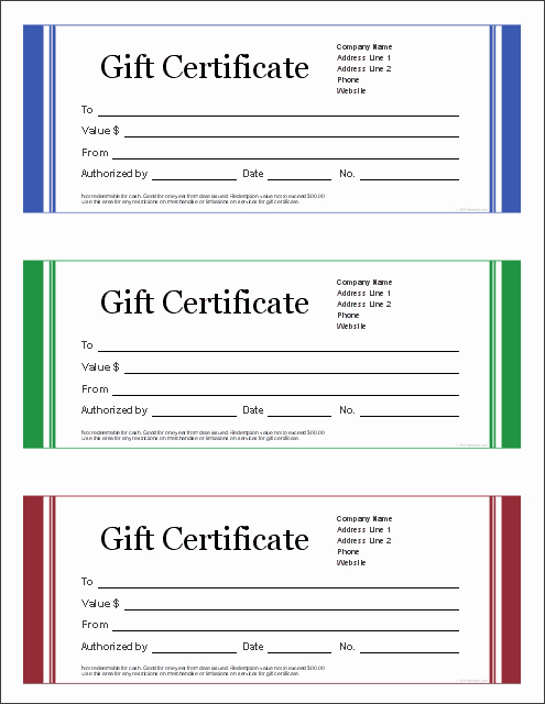 Blank Gift Certificate Template Word Best Of Free Gift Certificate Template and Tracking Log