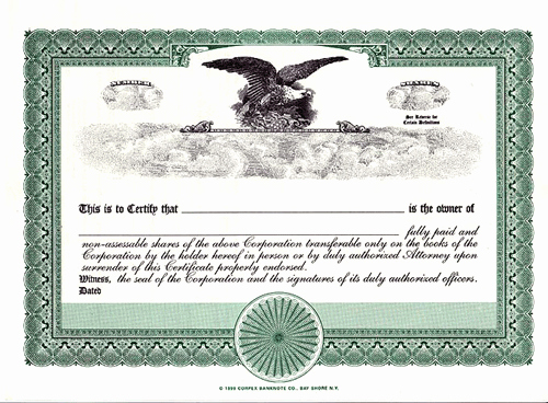 Blank Stock Certificate Template Free New How to Start A Business In Florida Florida Secretary Of