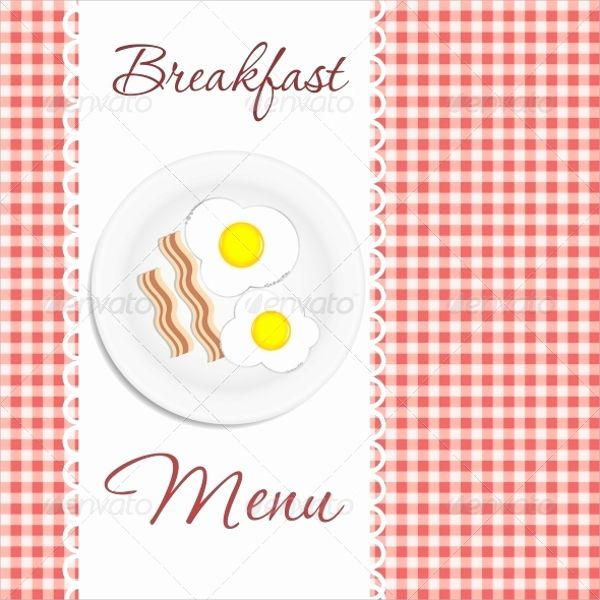 Breakfast Menu Template Free Beautiful 20 Sample Breakfast Menu Templates