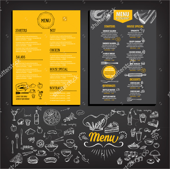 Breakfast Menu Template Free Lovely 32 Breakfast Menu Templates Free Sample Example format